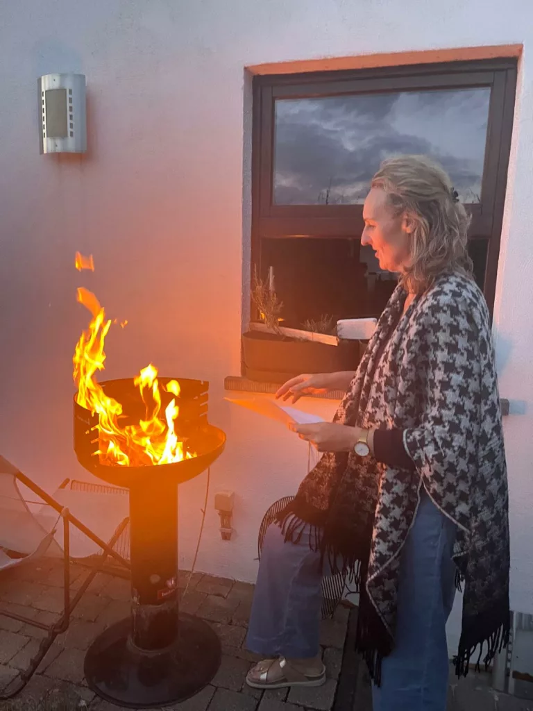 Rituel par le feu